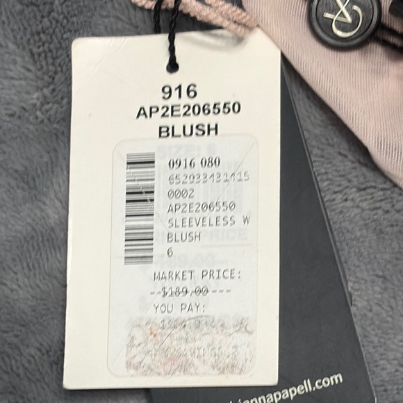 Adrianna Papell Blush Formal Dress - Picture 6 of 9